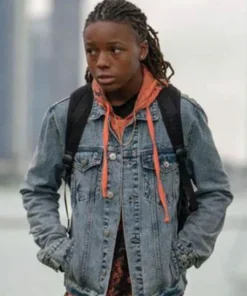 Michael Epps The Chi Denim Trucker Blue Jacket