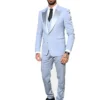 Michele Morrone Blue Tuxedo Suit