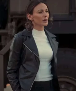 Michelle Fool Me Once S01 Black Biker Jacket