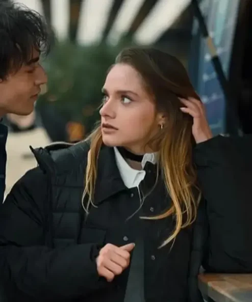 Miray Daner As the Crow Flies Black Puffer Jacket Side