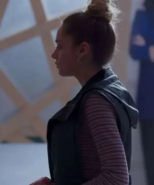 Miray Daner As the Crow Flies Black Vest Side