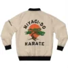 Miyagi Do Karate Cobra Kai Polyester Bomber Jacket back look