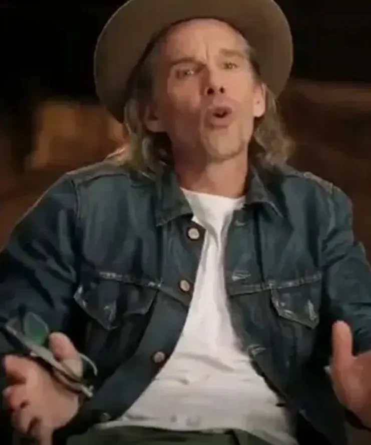 Moon Knight Arthur Harrow Denim Blue Trucker Jacket