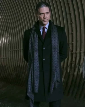 Morgan Edge Superman and Lois Black Coat