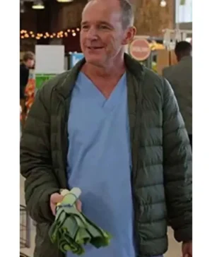 Moxie John Puffer Green Parachute Jacket