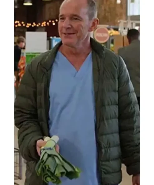 Moxie John Puffer Green Parachute Jacket