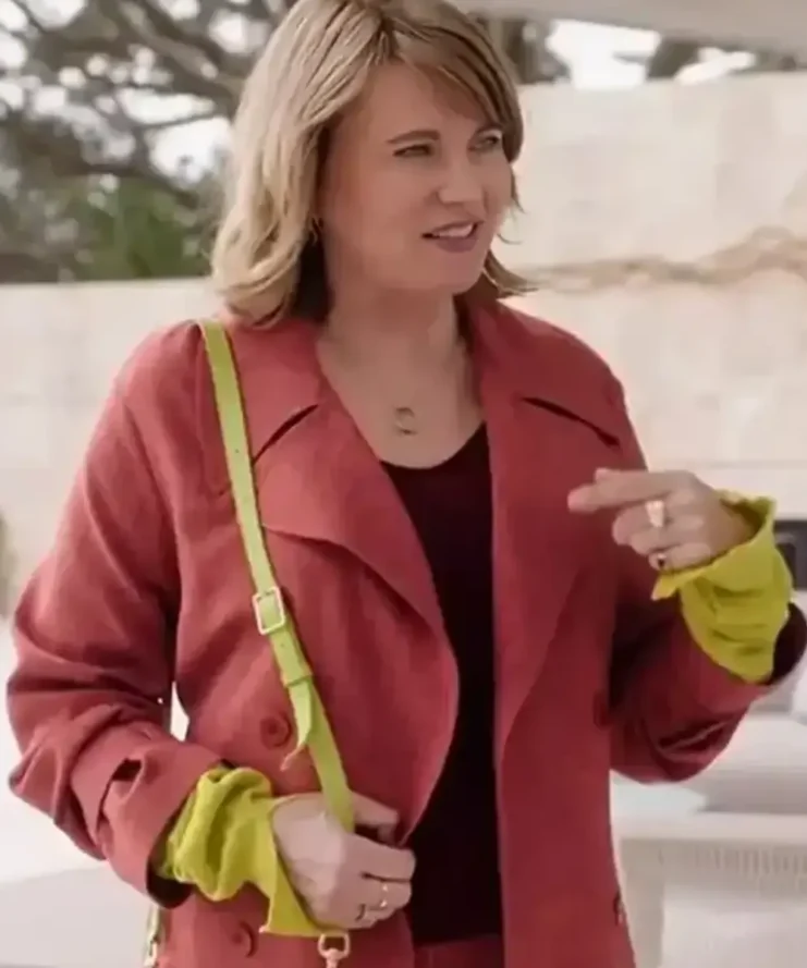 My-Life-Is-Murder-S04-Orange-Cotton-Coat