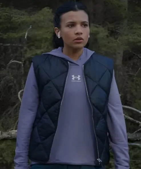 My Life with the Walter Boys S01 Jackie Howard Blue Vest