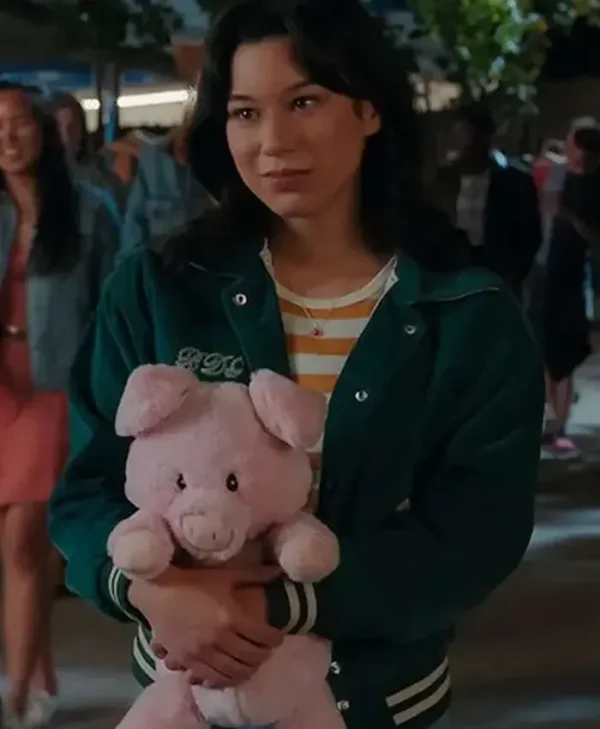 Mya Lowe My Life with the Walter Boys S01 Green Jacket