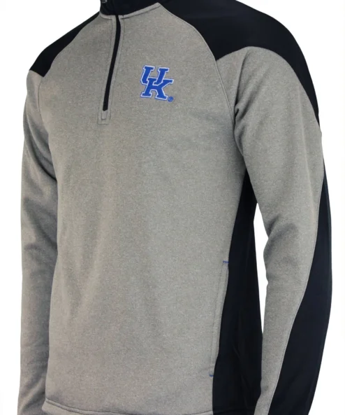 NCAA Kentucky Wildcats Track Grey Jacket