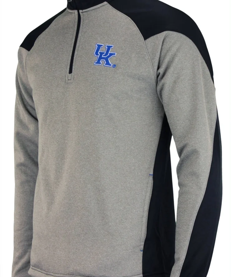 NCAA Kentucky Wildcats Track Grey Jacket