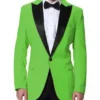 Neon Tuxedo Green Suit