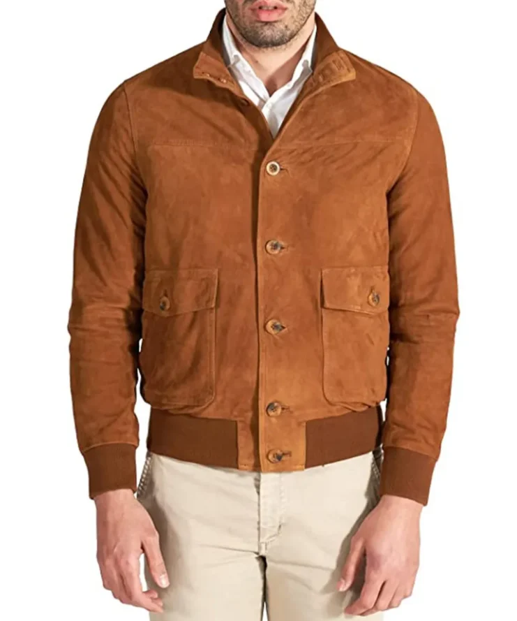 Nick Cage The Unbearable Weight of Massive Talent Brown Jacket