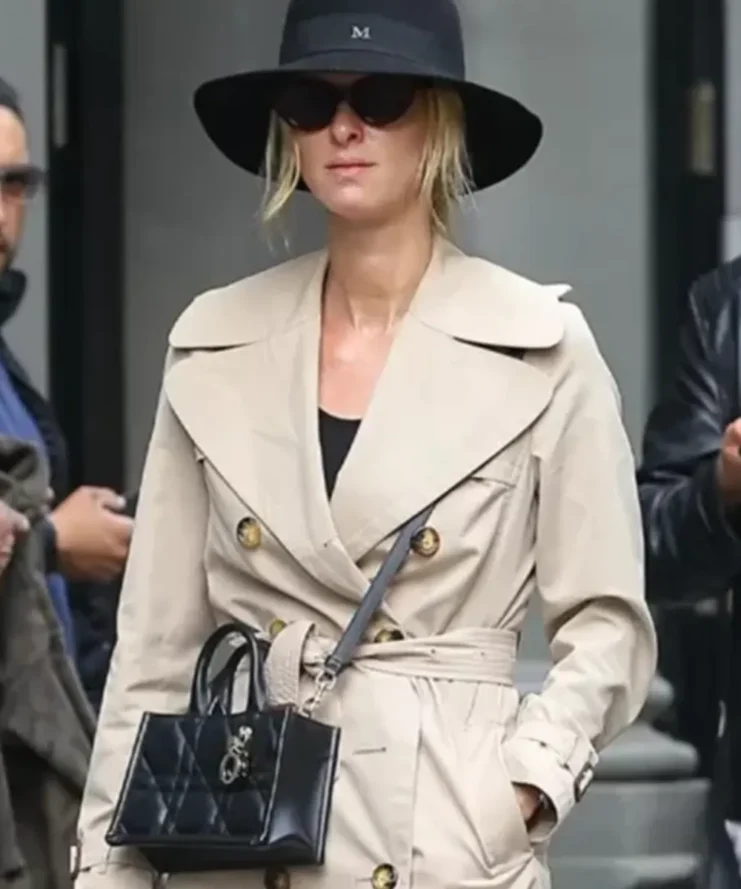 Nicky-Hilton-Trench-Coat