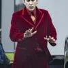 Nicolas Cage Renfield 2023 Velvet Suit