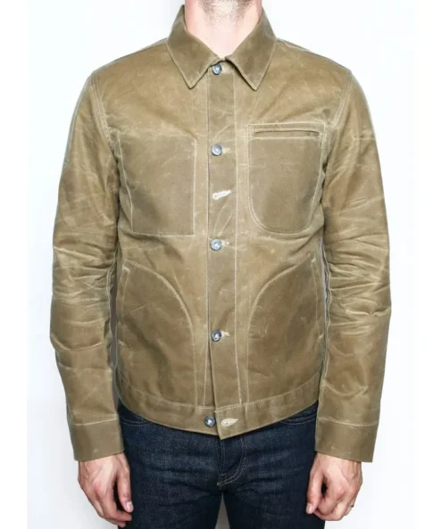 No Time To Die Daniel Craig Tan Cotton Jacket