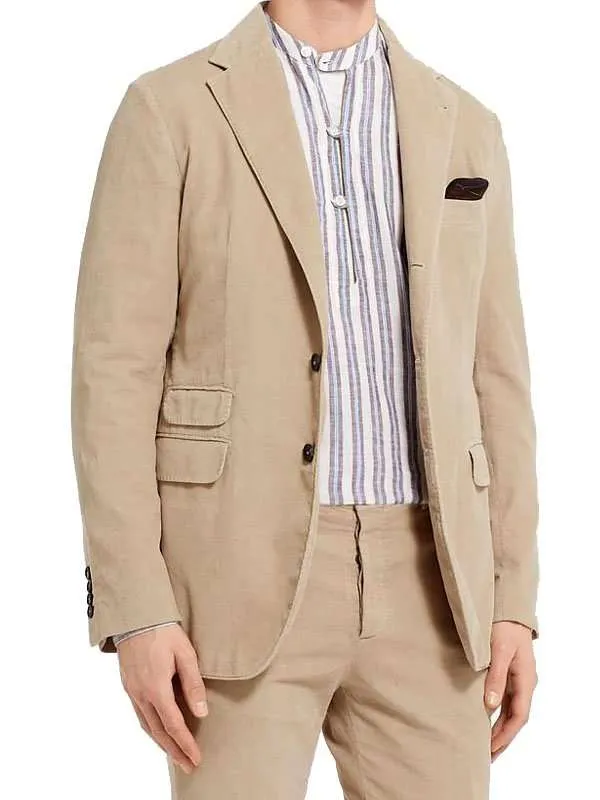 No Time To Die James Bond Corduroy Blazer Suit