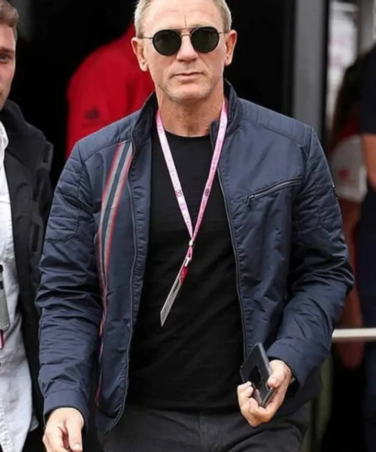No Time To Die James Bond Cotton Blue Jacket