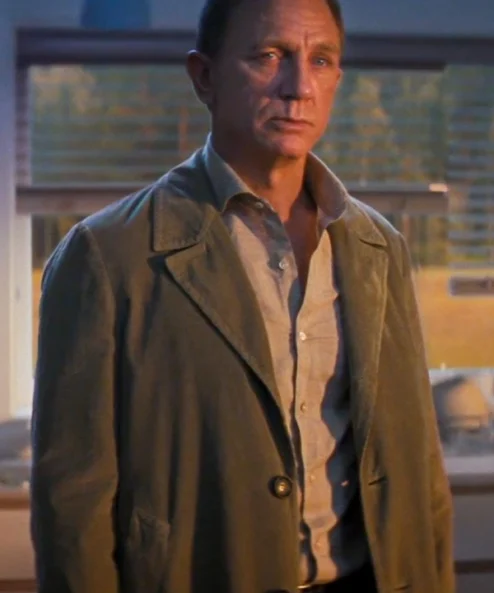 No Time To Die James Bond Duster Tan Coat