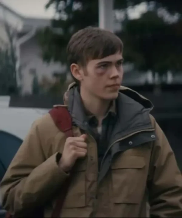 Nobody Blake Mansell Tan Brown Hooded Field Jacket