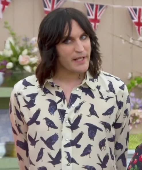 Noel Fielding Bake Off Bird Shirt