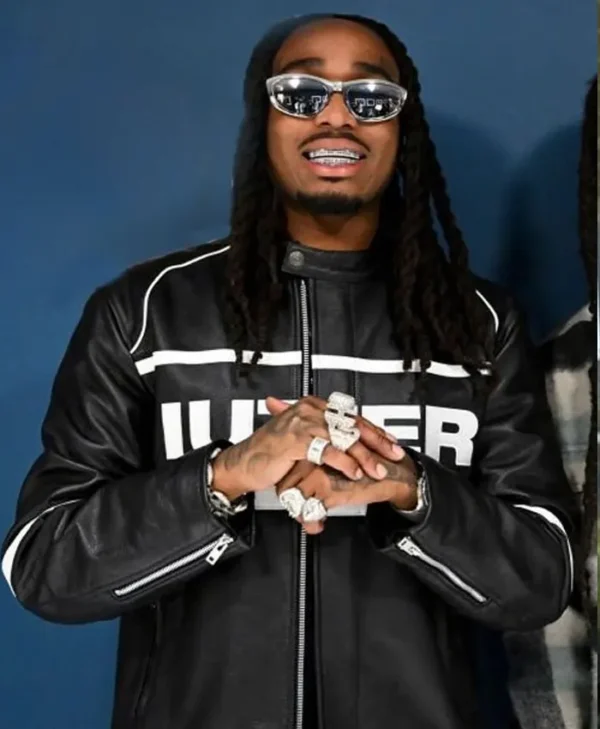 Nothing Changed Quavo Takeoff Leather Black Jacket