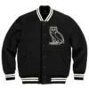 OVO Drake Black Varsity Jacket