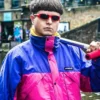 Oliver Tree Let Me Down Men Purple Jacket