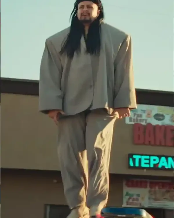 Oliver Tree Miss You Gray Oversized Cotton Suit