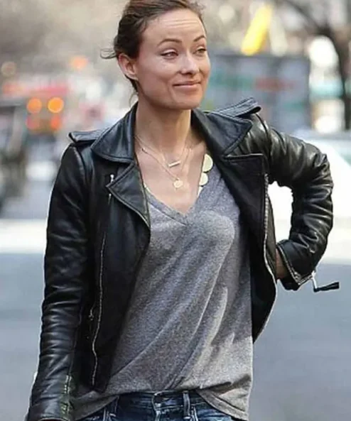 Olivia Wilde Leather Jacket