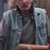 One More Time The Hawk Blue Denim Vest