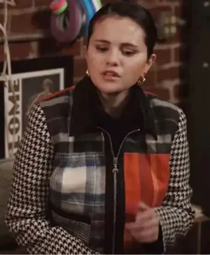 Only Murders In The Building Selena Gomez S03 Tartan Jacket