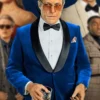 Operation Fortune 2023 Hugh Grant Blue Tuxedo 