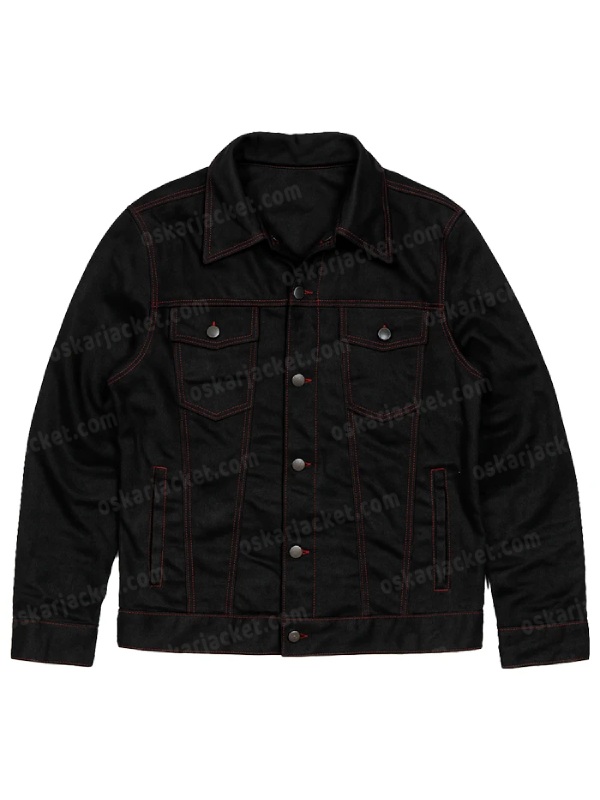 Conan O’Brien Film Top Gun Event Premiere Denim Utility Jacket