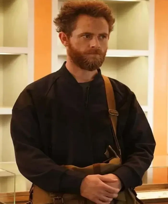 Order Pax Black Agents of Shield Fleece Bomber Jacket