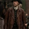 Outlander Jamie Frasers Leather Long Coat