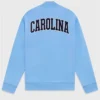 Ovo Unc Tar Heels Blue Varsity Jacket back look