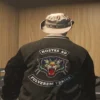 Panther GTA 6 Bomber Letterman Jacket back look