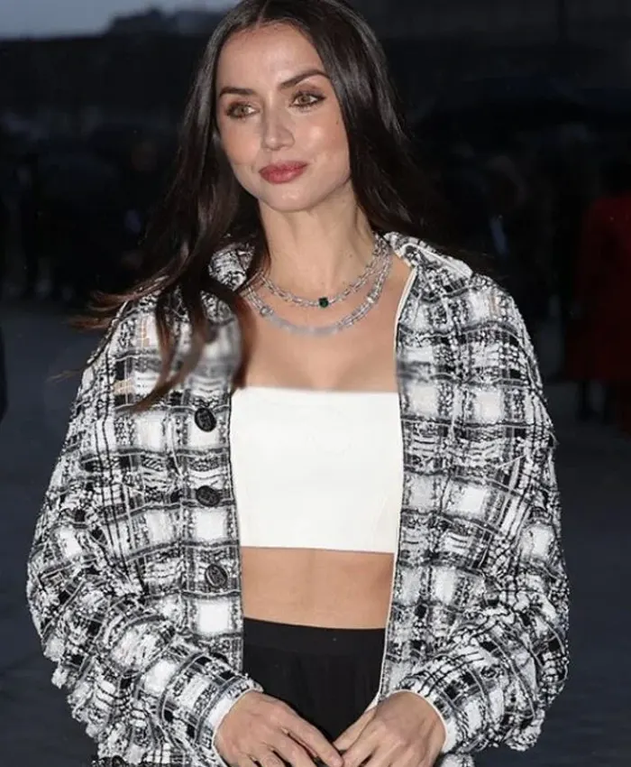 Paris Fashion Week 2024 Ana De Armas Jacket For Sale