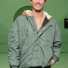 Paris Fashion Week Shawn Mendes Green Jacket