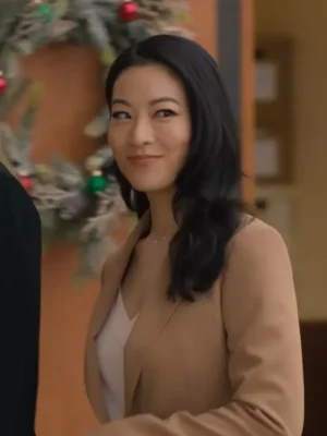 Partner Track Arden Cho Brown Blazer