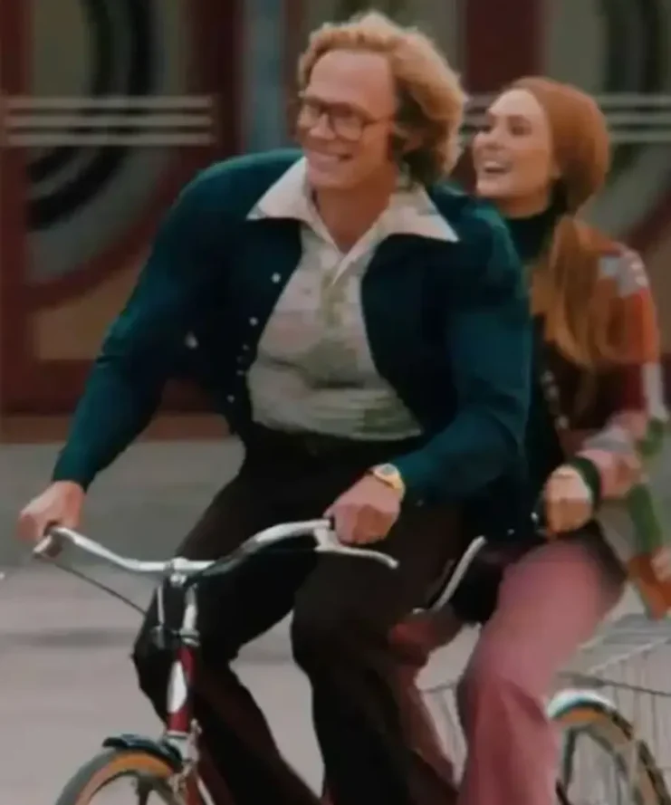 Paul Bettany WandaVision Cotton Green Jacket