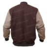 Payday 2 Hotline Miami Game Brown Varsity Jacket - unisex