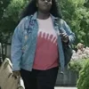 Peacemaker Danielle Brooks Blue Denim Jacket