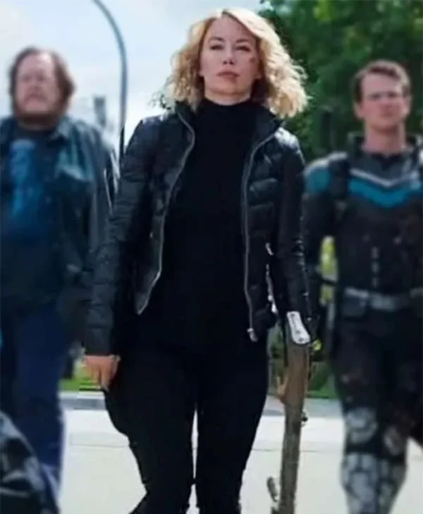 Peacemaker Jennifer Holland Black Puffer Jacket