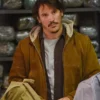 Peaches Snowfall Brown Cotton Jacket 1