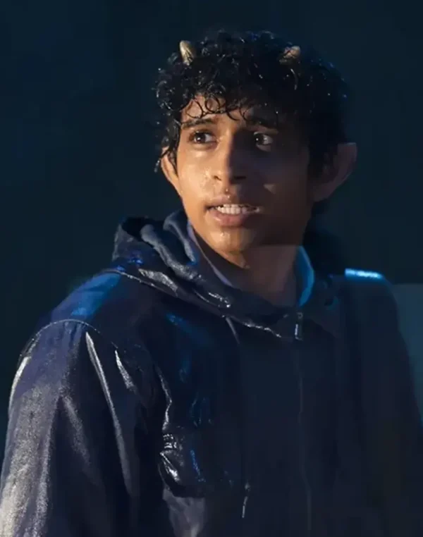 Percy Jackson and the Olympians 2023 Grover Underwood Black Jacket