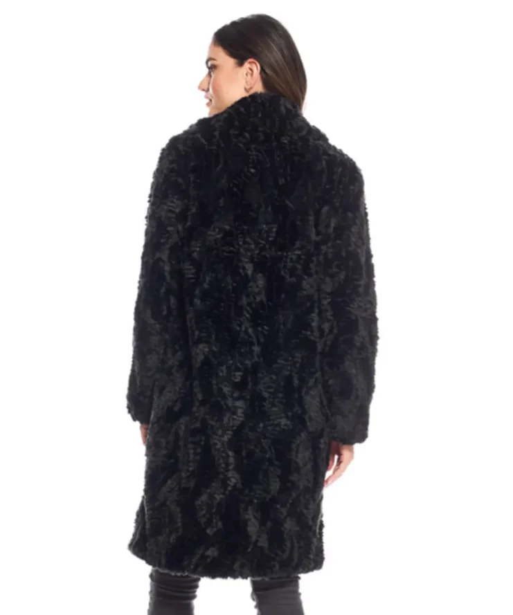 Persian-Lamb-Fur-Double-Breasted-Coat-For-Sale