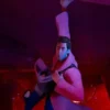 Peter B. Parker Spider Man Across the Spider Verse 2023 Jake Johnson Pink Coat 510x619 1