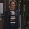 Phoebe-Waller-Bridge-TV-Series-Fleabag-Navy-Blue-Double-Breasted-Wool-Trench-Coat